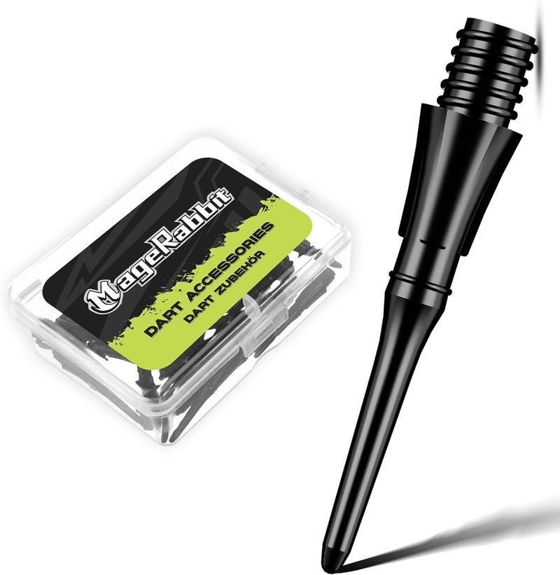 MageRabbit CL04 Series Soft Tip for Darts, 30 Pieces per Box, Darts Accessories,Plastic Darts tip, Soft Darts Tip,2BA Thread Soft Dart Tips,Soft Dart Ponit - Image 1